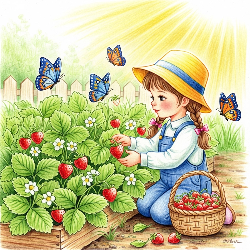 hình vẽ cây ăn quả cho trẻ 
