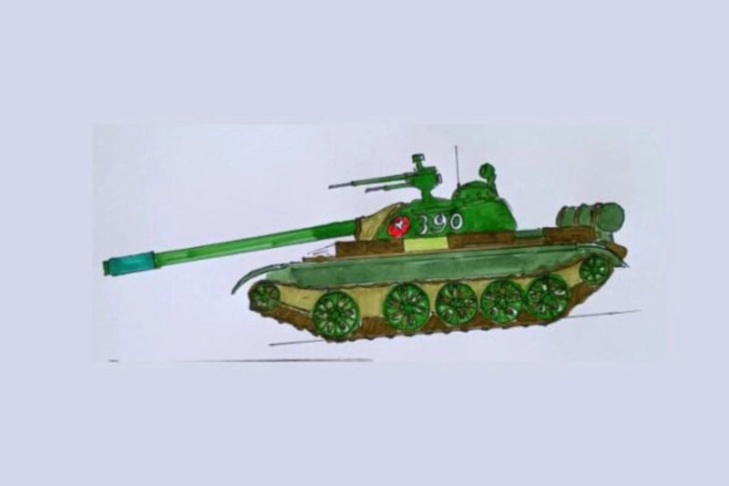 xe tăng vào dinh độc lập 