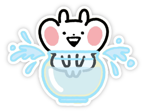 usagyuuun sticker icon chát biểu cảm vui