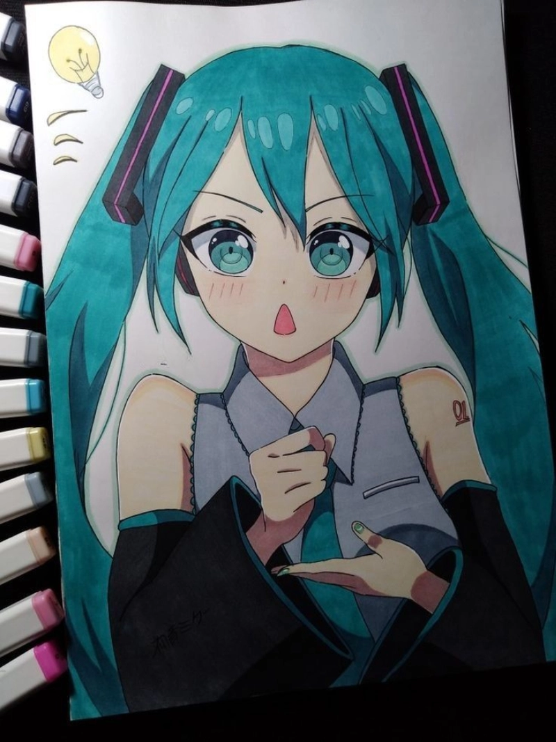 vẽ tranh anime cute đáng yêu