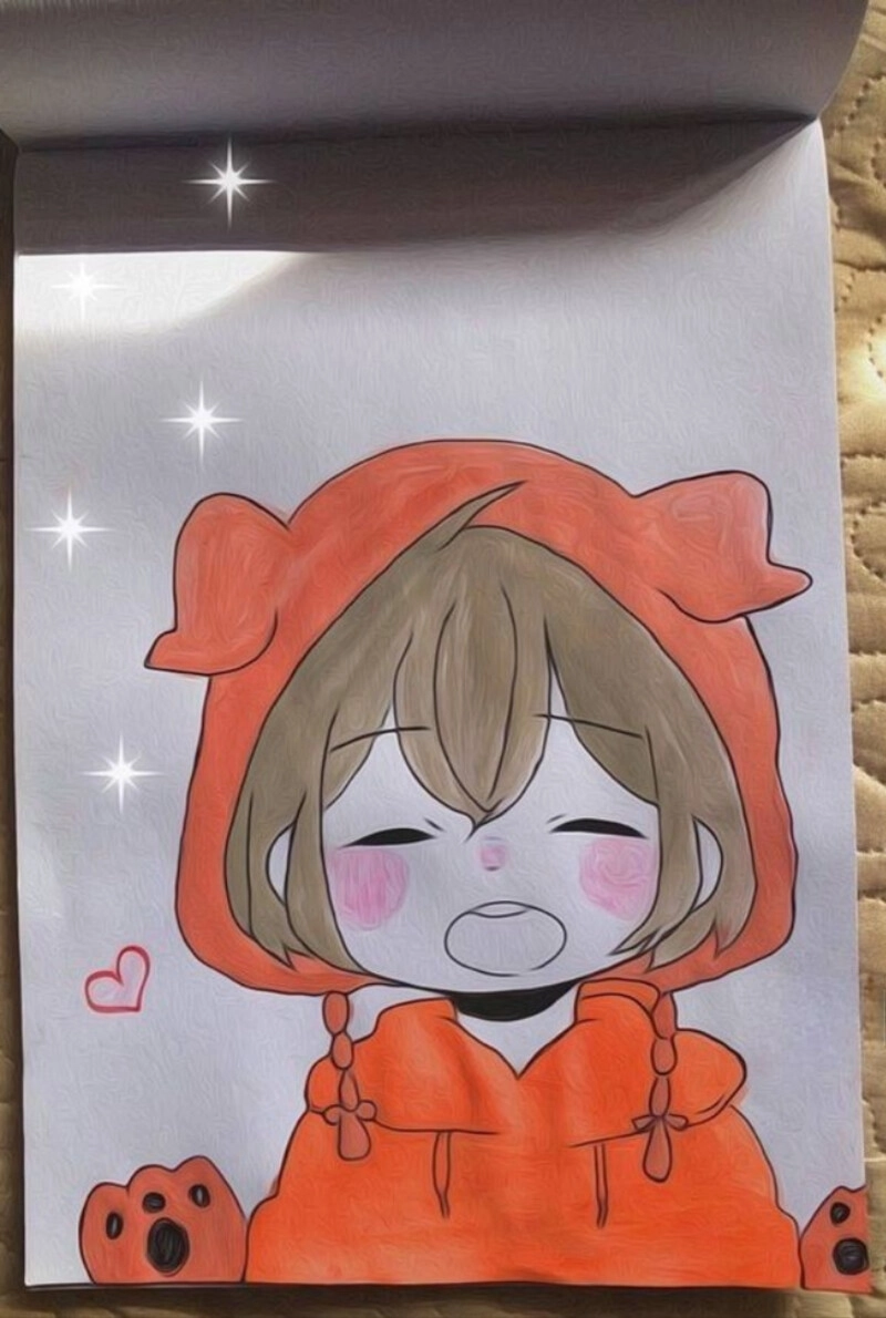 vẽ tranh anime dễ thương cute