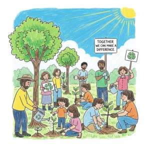 vẽ tranh phòng tránh thiên tai lớp học mỹ thuật