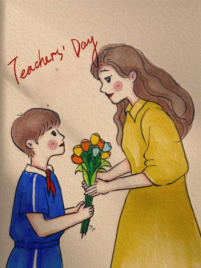 vẽ tranh tinh thần đoàn kết lớp 6