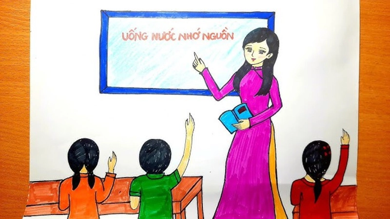 hình ảnh uống nước nhớ nguồn 