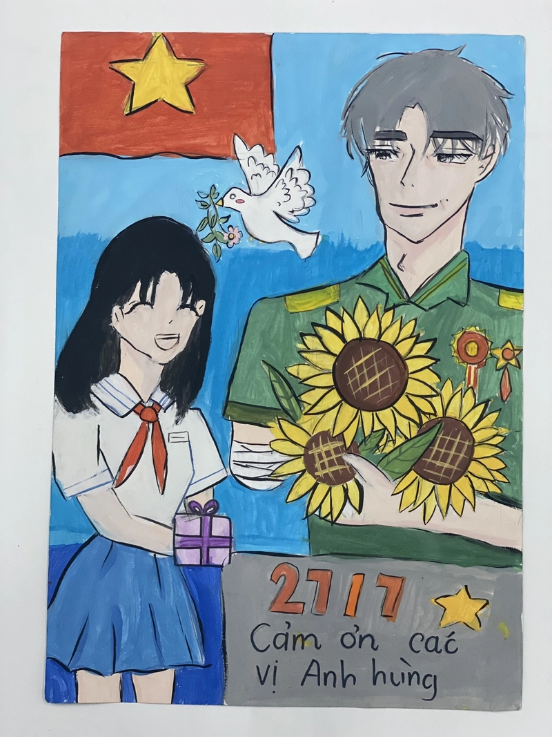vẽ tranh đạo lý người việt 
