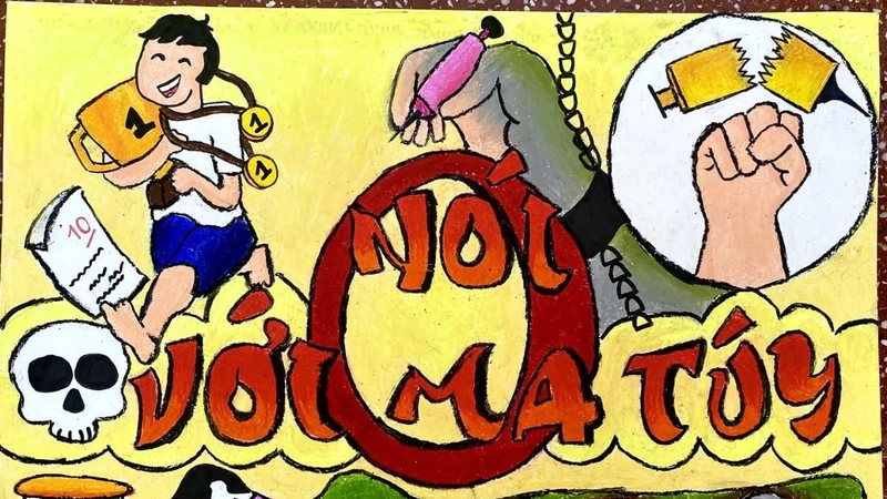 vẽ tranh về tệ nạn xã hội 14