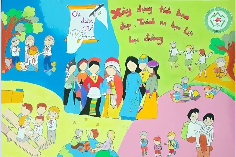vẽ tranh về phòng chống tệ nạn xã hội