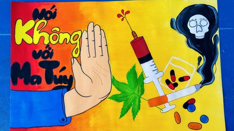 vẽ tranh về tệ nạn xã hội 2