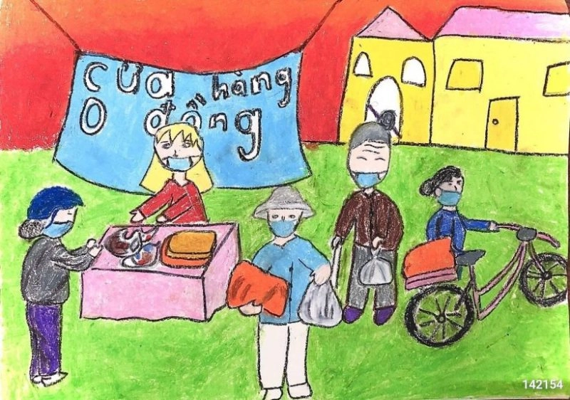 vẽ tranh về tình yêu thương con người dễ hiểu cho học sinh 