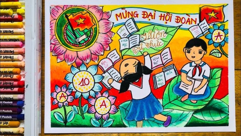 vẽ tranh thể hiện truyền thống yêu nước 