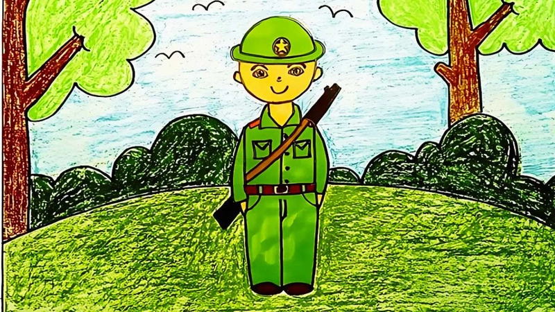 vẽ truyền thống yêu nước trong lịch sử Việt 