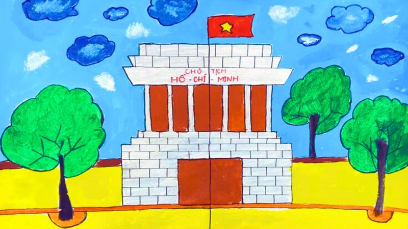 tranh vẽ về lòng yêu nước trong văn hóa Việt 