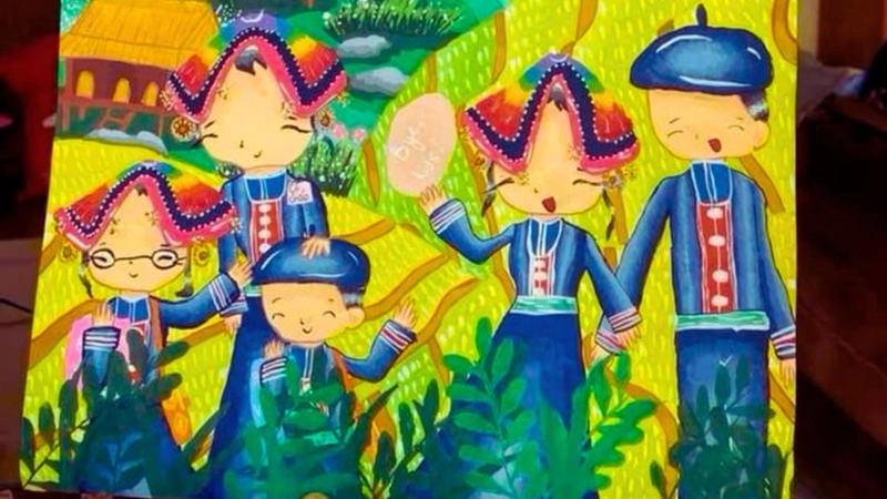 vẽ tranh yêu nước trong văn hóa truyền thống 