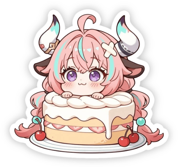 yae miko sticker đẹp