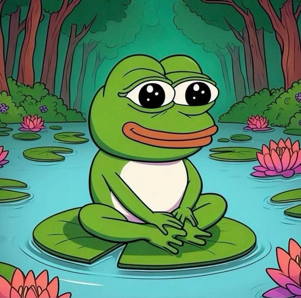 Ảnh con ếch meme phong cách troll