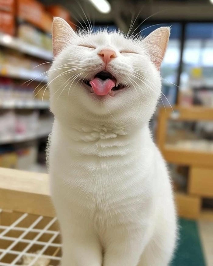 Meme Ảnh mèo cười vui nhộn cực độc