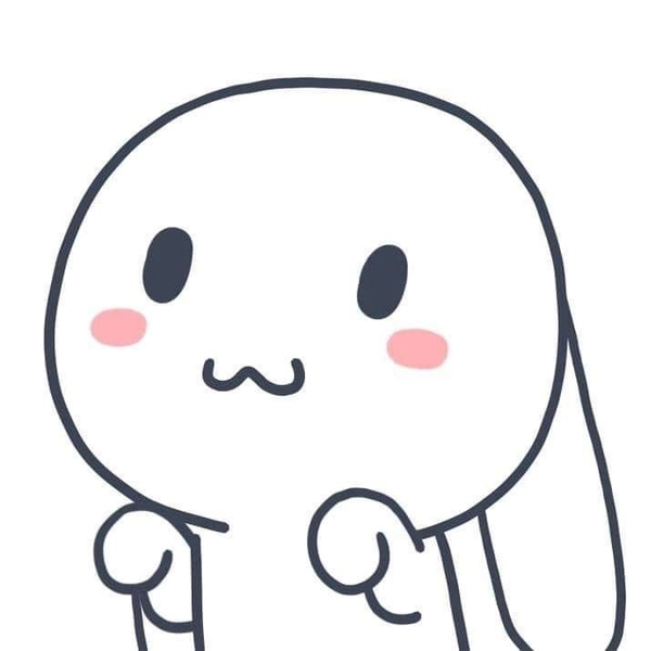 Meme Thỏ bảy mặt hớn hở hai má hồng hào