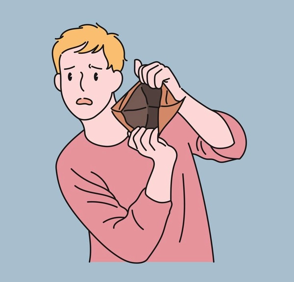Meme hết tiền gây cười trên mạng xã hội