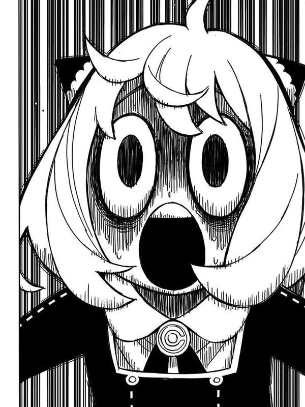 Meme sợ hãi bé gái anime mắt trắng dã sốc nặng