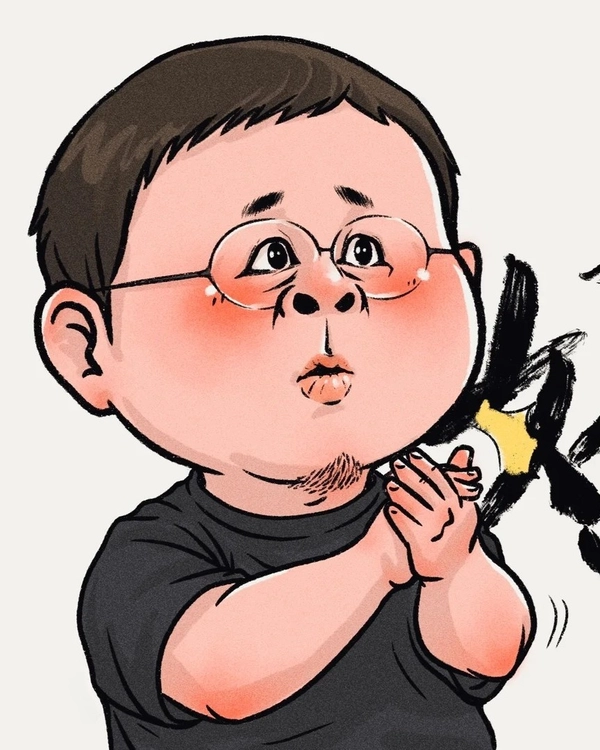 Meme vỗ tay cậu bé đeo kính mặt nghiêm túc hài