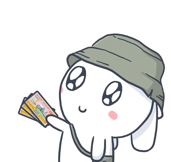 Thỏ bảy màu ngầu cầm xấp bài tây mặt gian manh