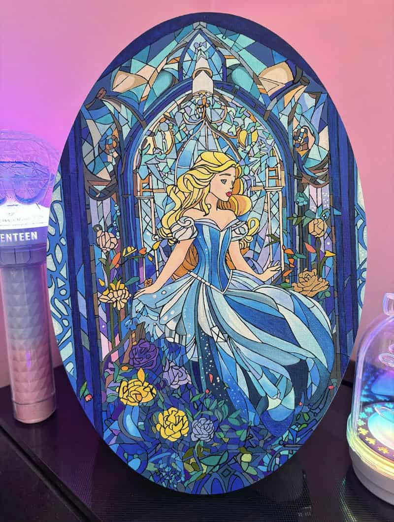 Tranh vẽ công chúa nghệ thuật