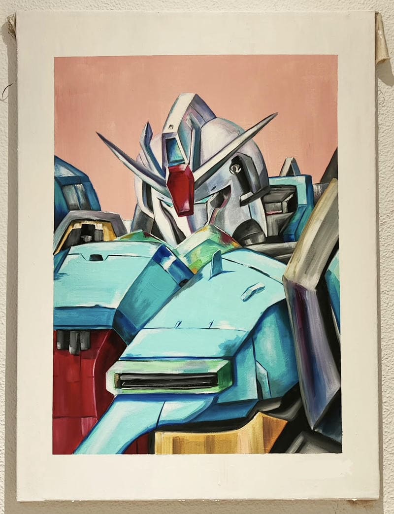 Tranh vẽ robot chibi ngộ nghĩnh