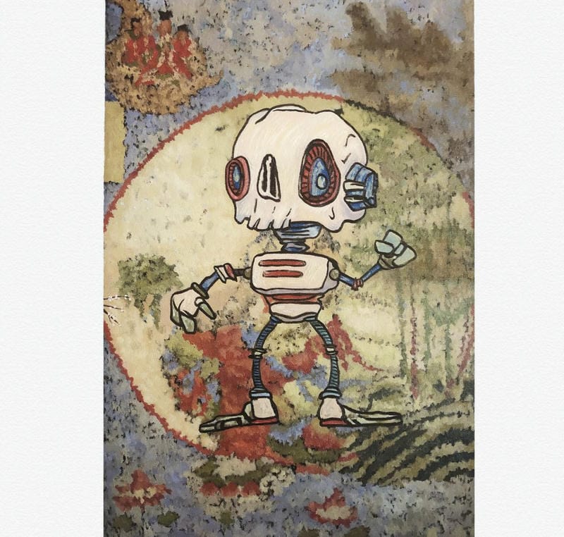 Tranh vẽ robot cực lạ cho bé