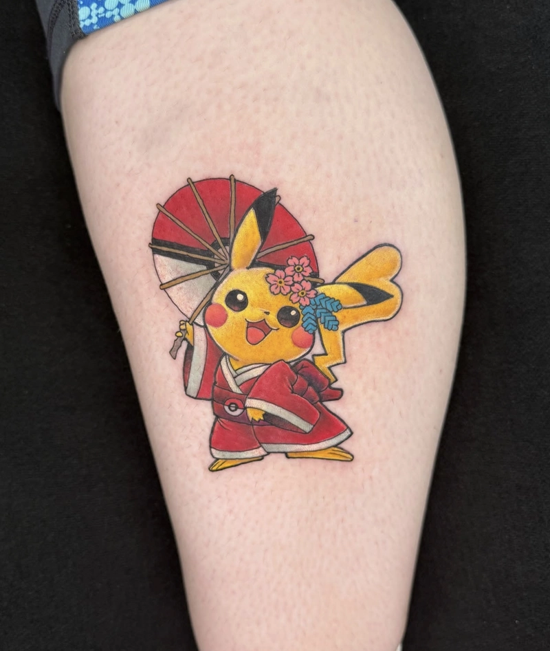 Xăm pikachu cực đẹp
