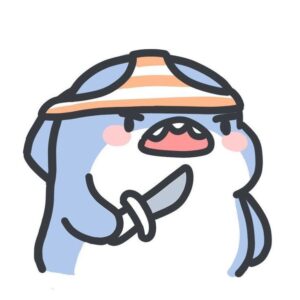 ảnh meme cầm dao