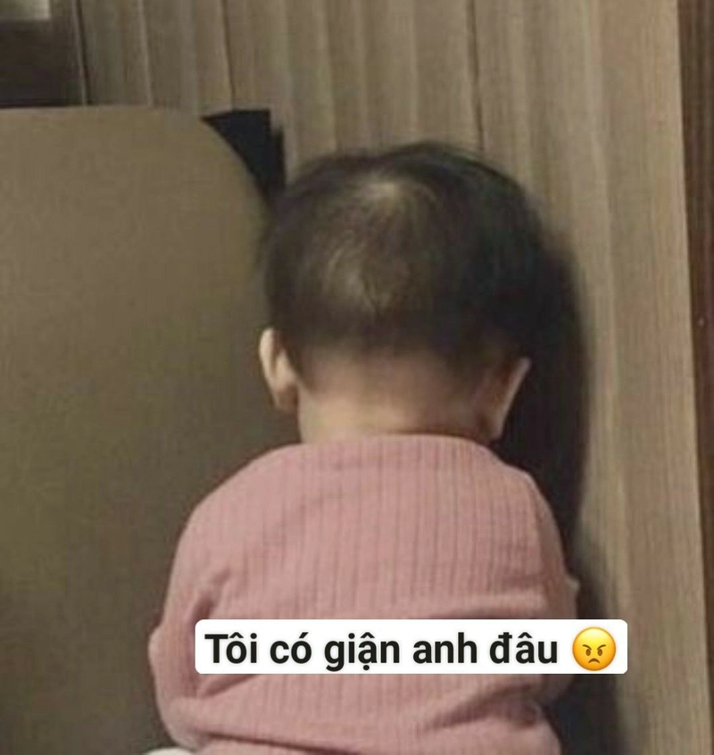 ảnh meme dỗi người yêu