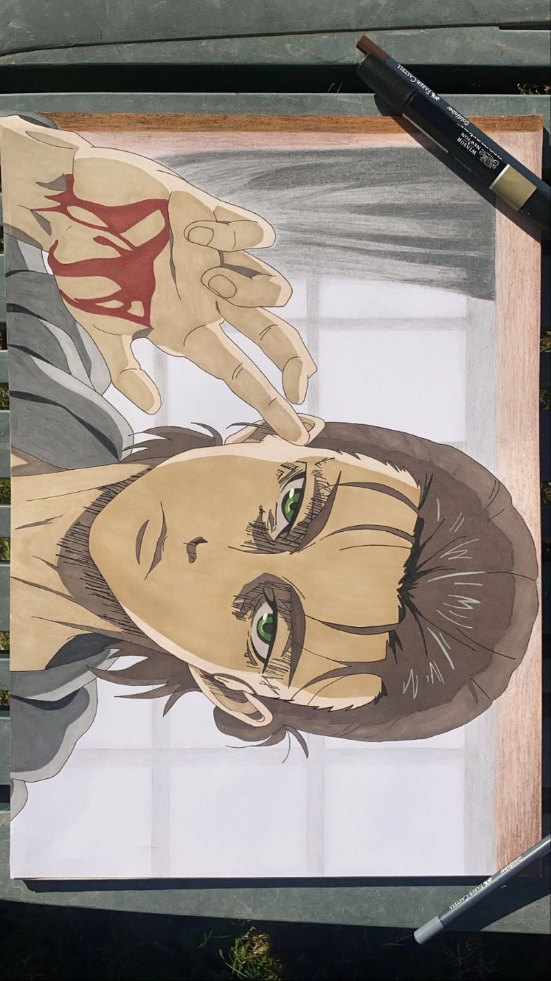 ảnh vẽ eren