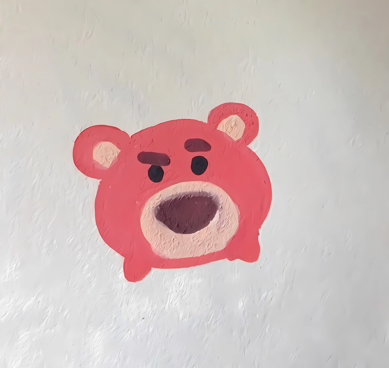 cách vẽ gấu dâu