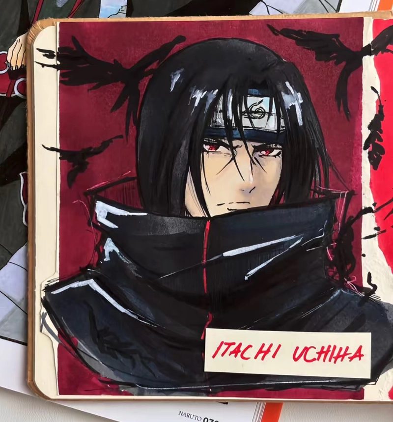 cách vẽ susanoo itachi