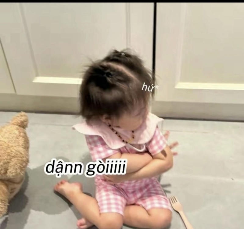 giận dỗi meme nhìn là thấy cưng