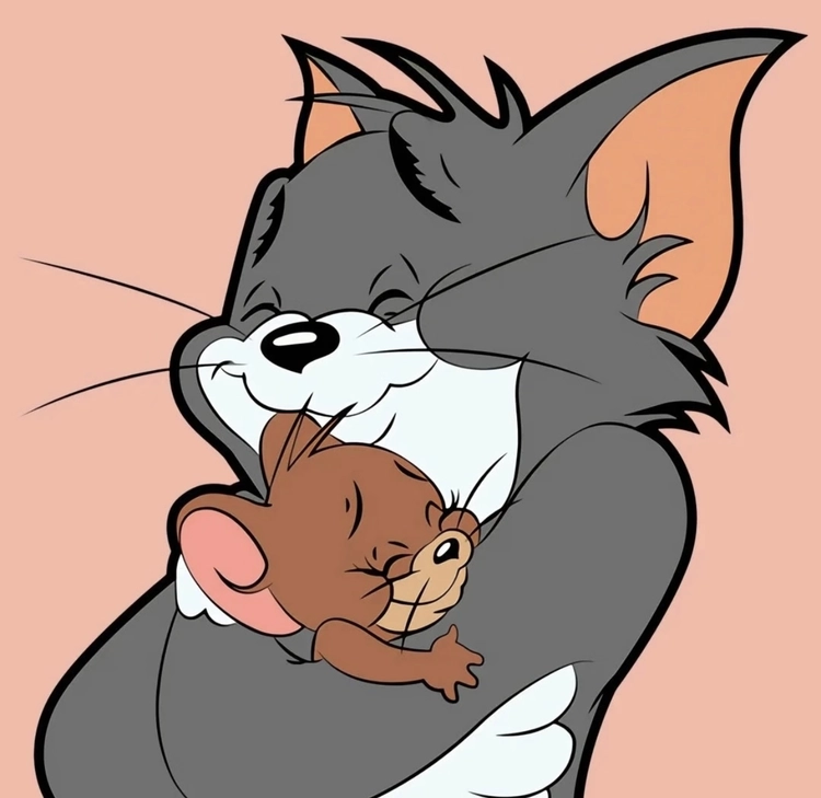 hình Tom và Jerry hài hước hot trend mạng xã hội