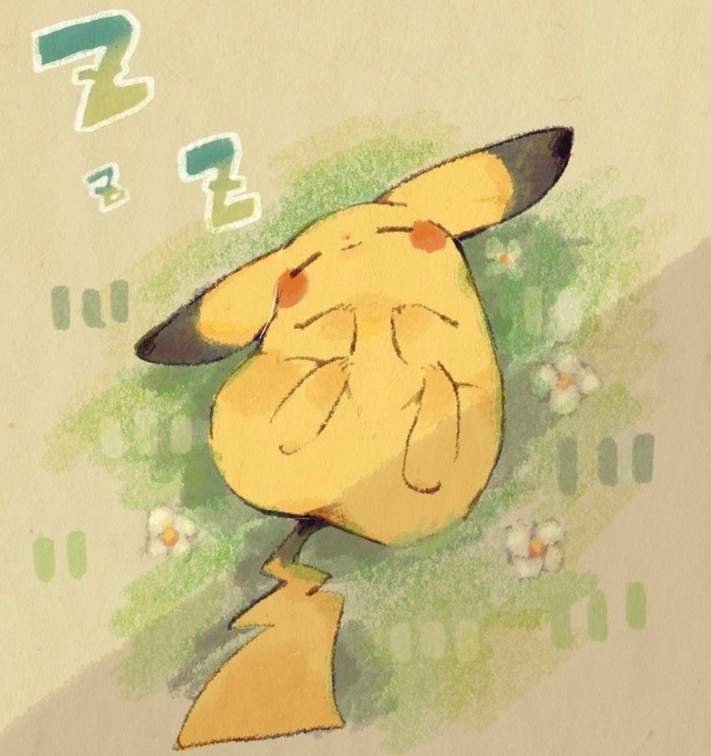 hình vẽ pikachu