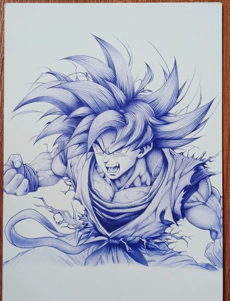 hình vẽ songoku đẹp