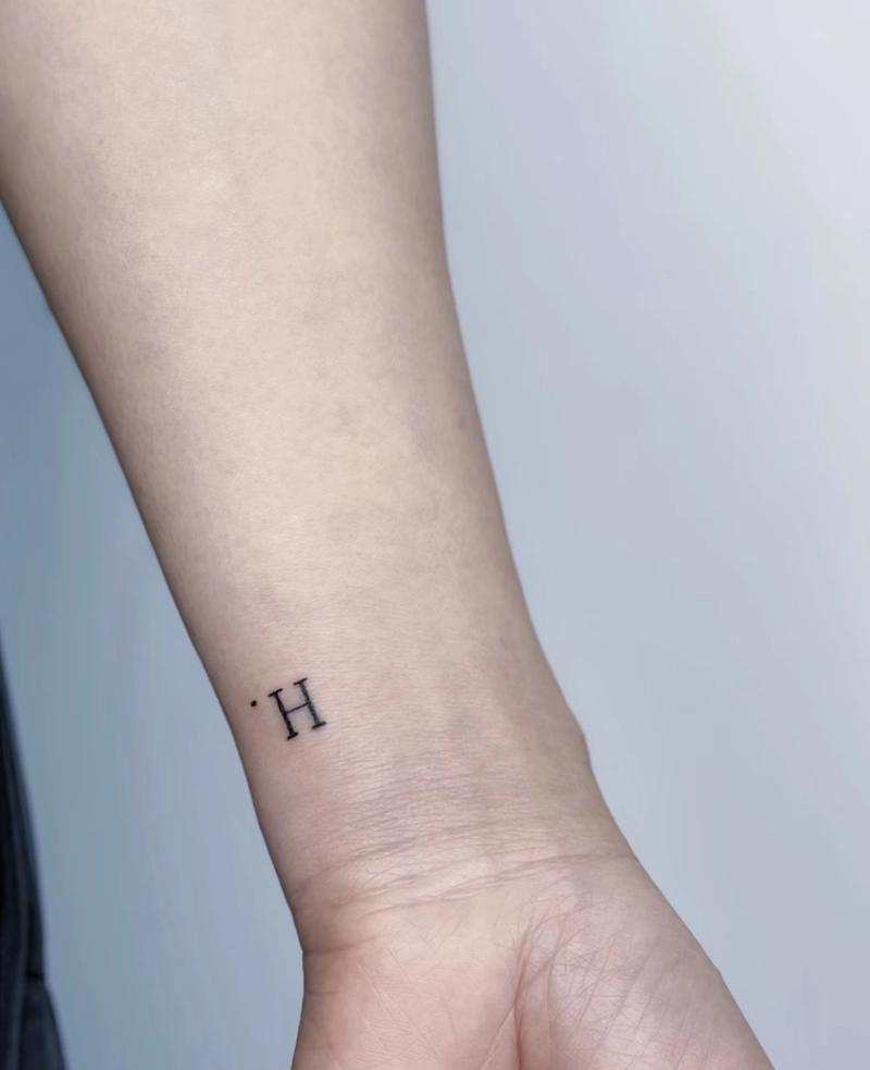 hình xăm chữ nhỏ ở tay