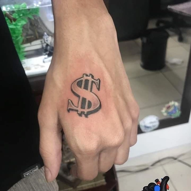 hình xăm đồng tiền