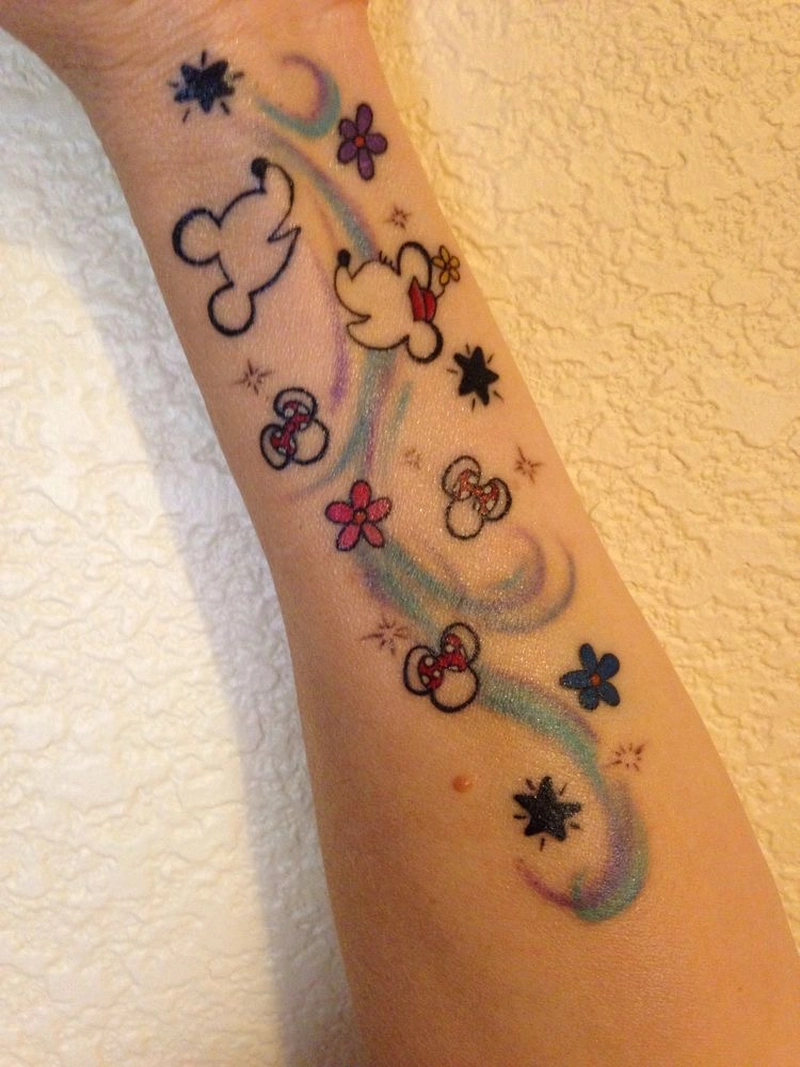 hình xăm mickey đẹp nhất