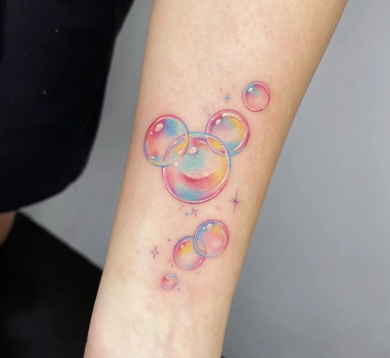 hình xăm mickey