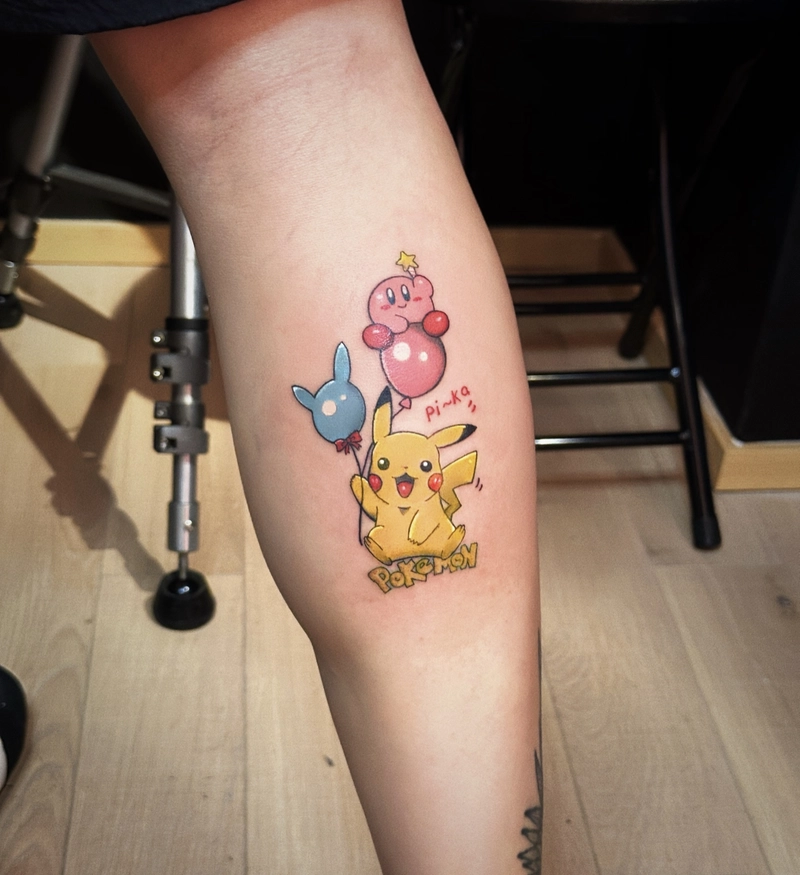 hình xăm pikachu đẹp