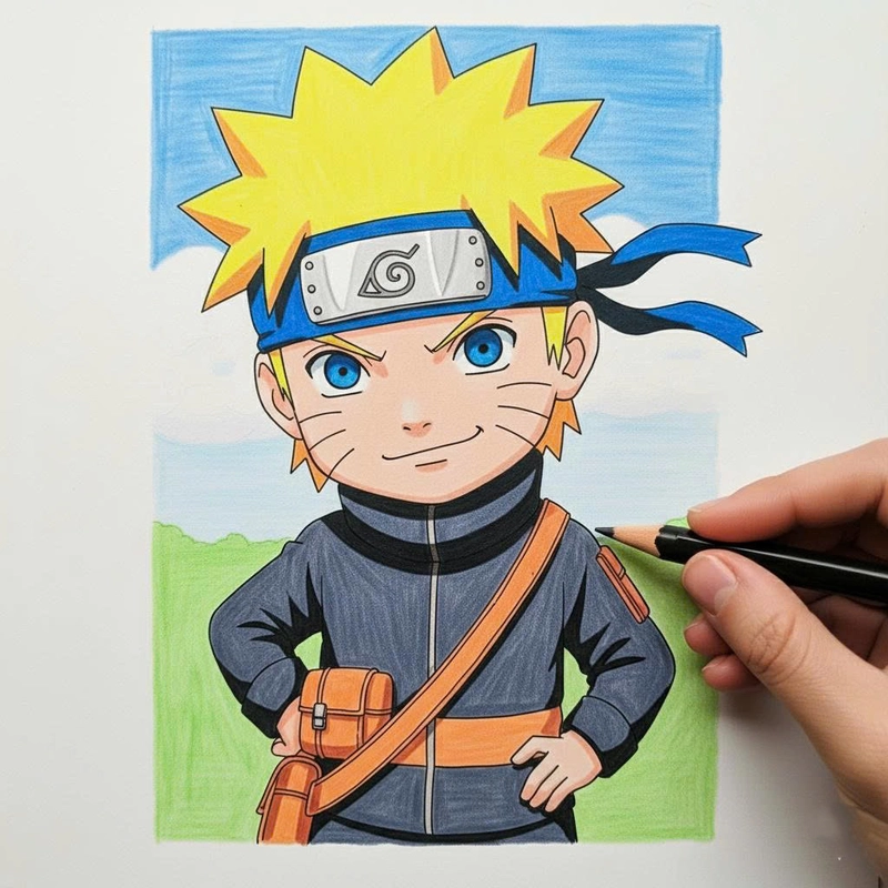 học vẽ naruto cực vĩ