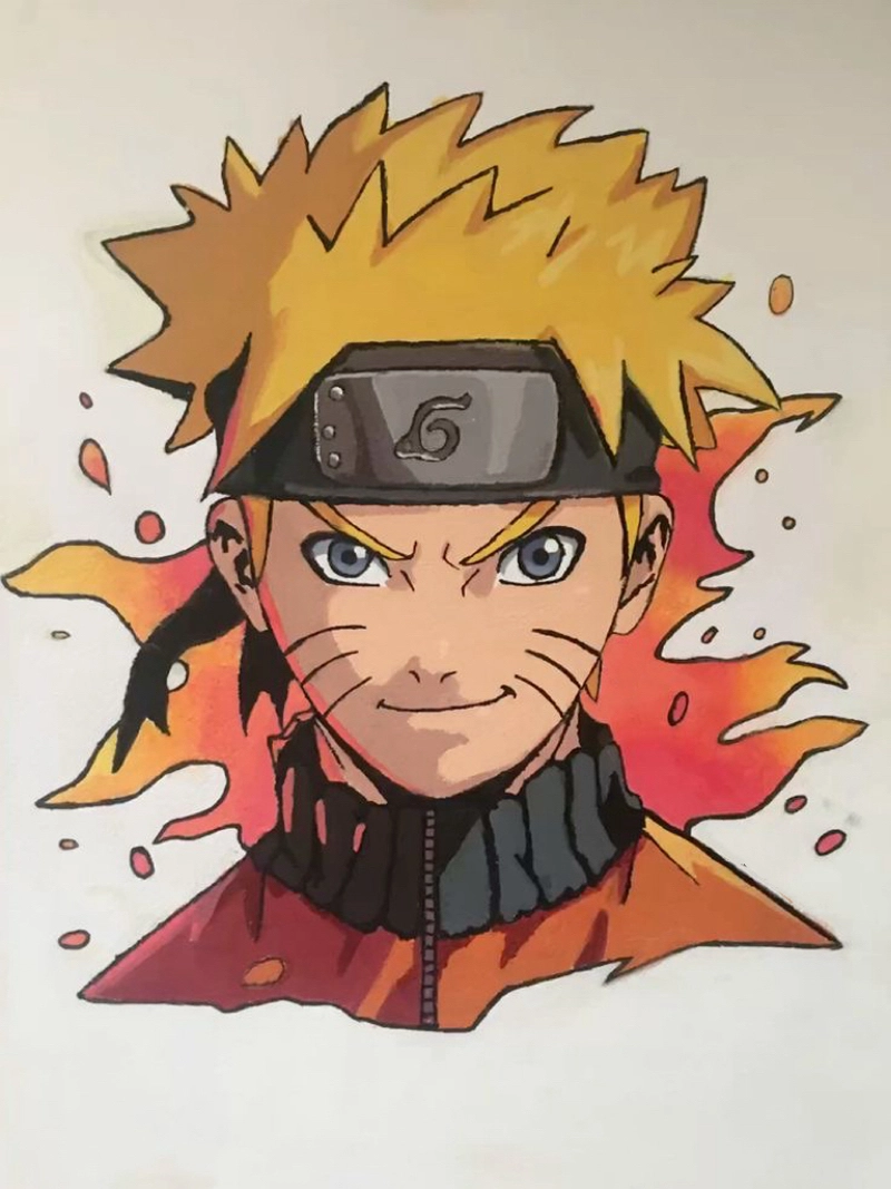 học vẽ naruto