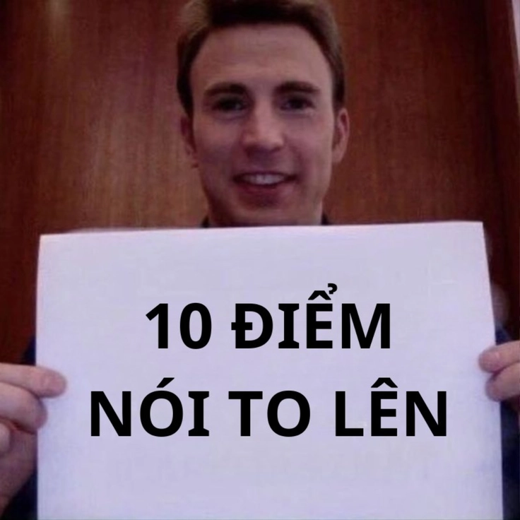 meme 10 điểm hài