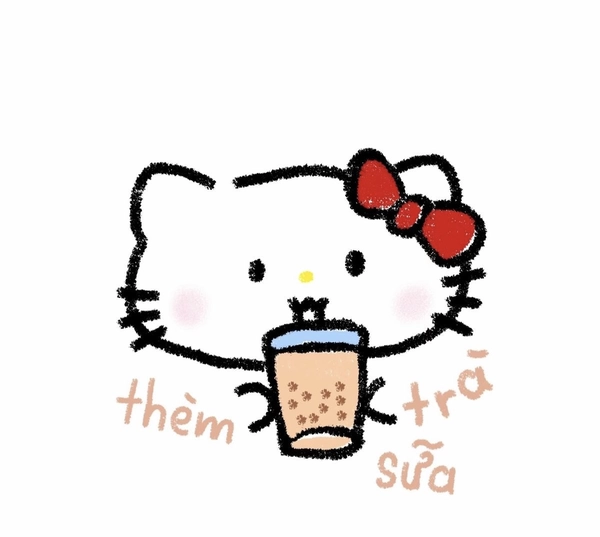 meme Hello Kitty biểu cảm cực mặn siêu vui nhộn