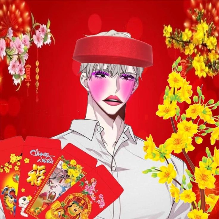 meme anime chúc mừng năm mới