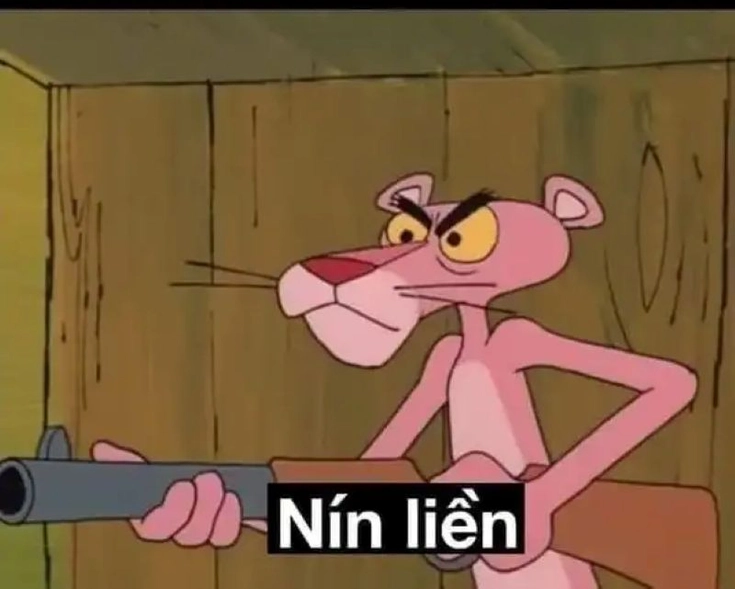 meme cầm súng hài