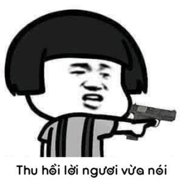 meme cầm súng troll